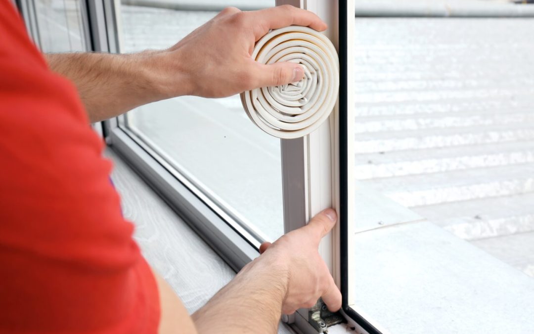 boost energy efficiency by weatherstripping around windows